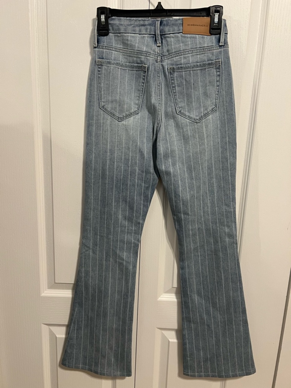 NWT BCBGMaxAzria Mindi Stripe Jeans - Picture 2 of 7